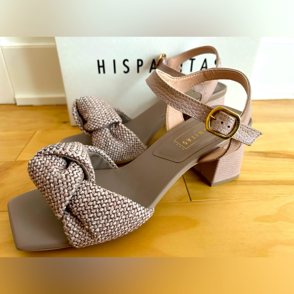Hispanitas heels nougat (lilac) brand new